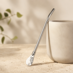 Bombilla Cuchara Flat 15,5cm SILVER